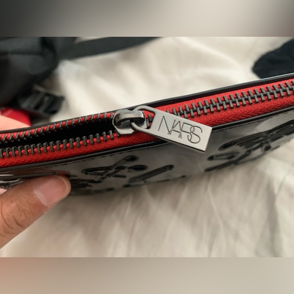 NARS black safety pin makeup bag - Picture 3 of 3